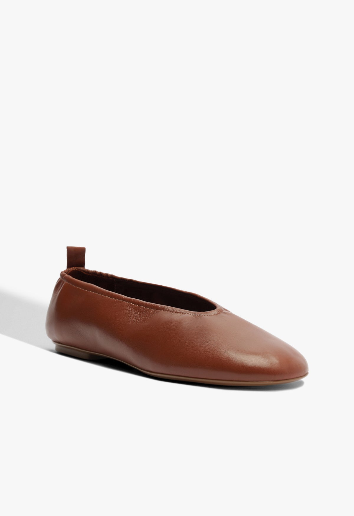 Eudora Leather Flat