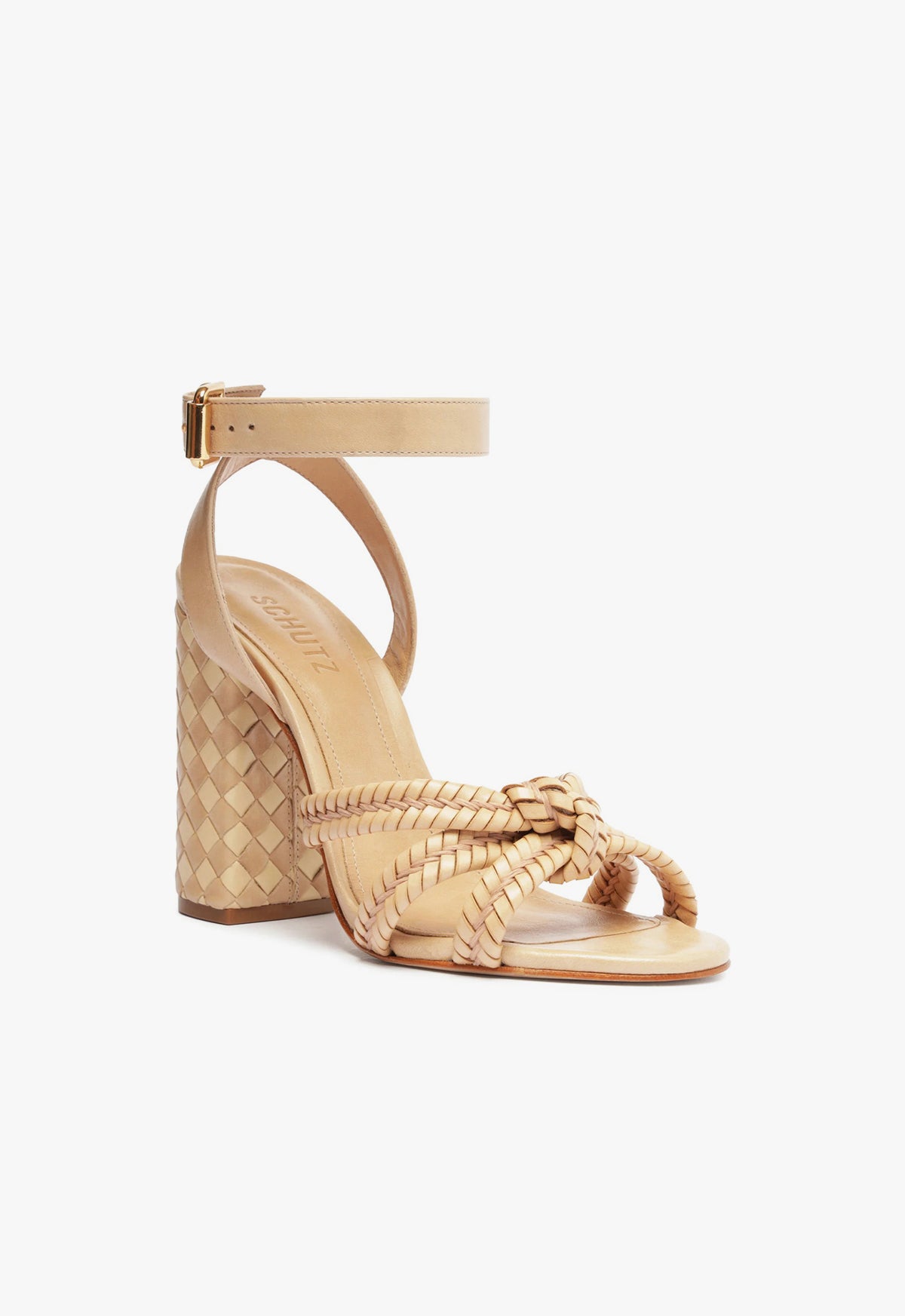 Kareena Woven Leather Sandal