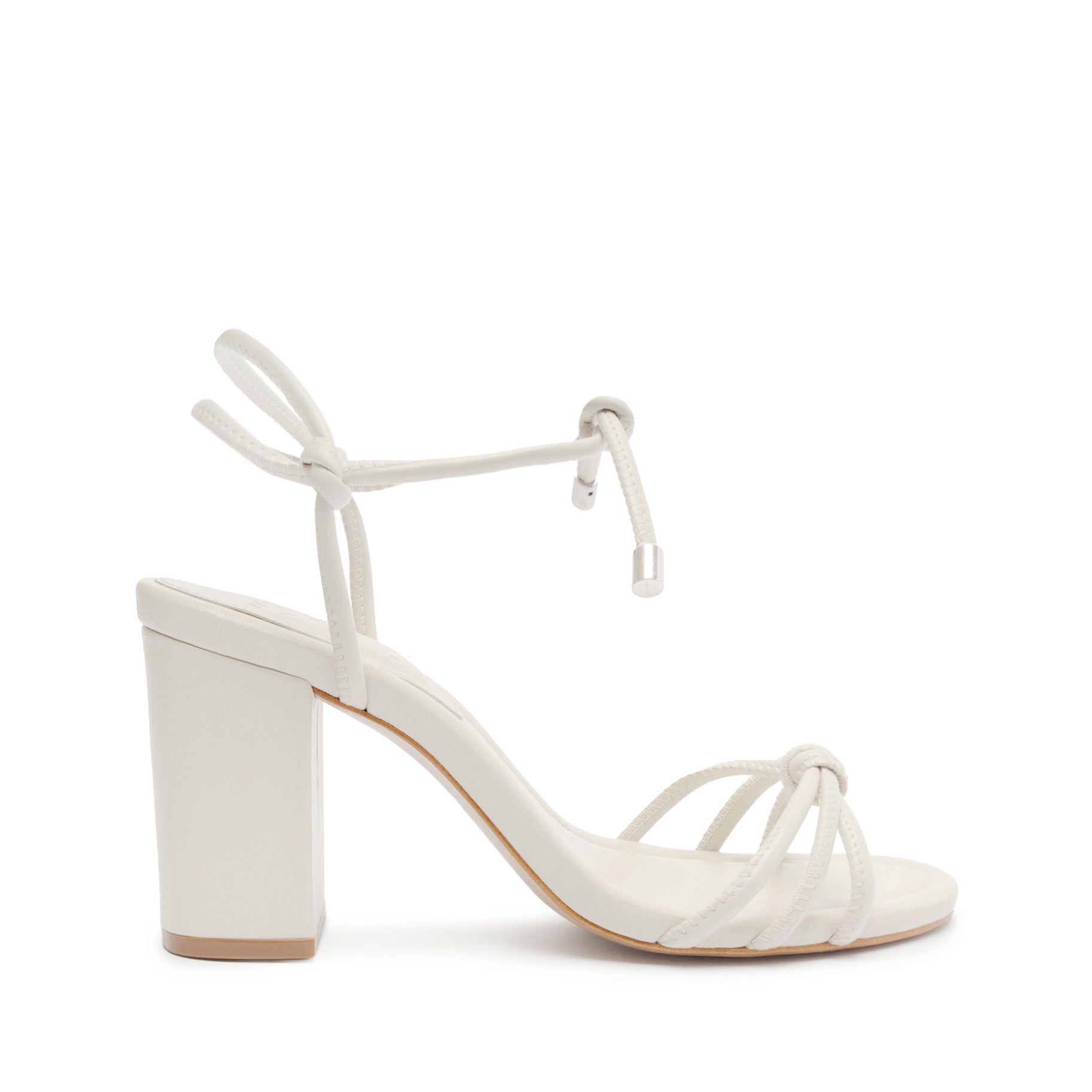 Kate High Block Leather Sandal
