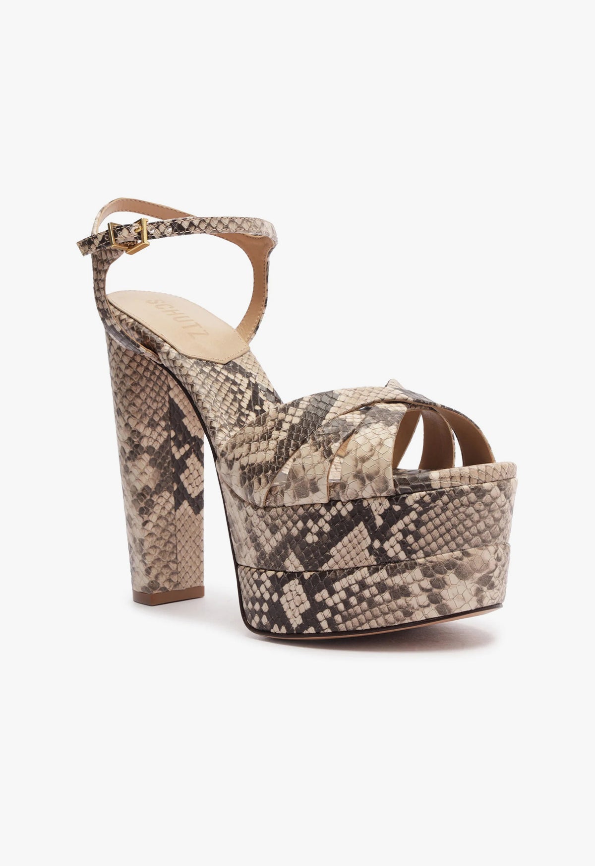 Keefa High Leather Sandal