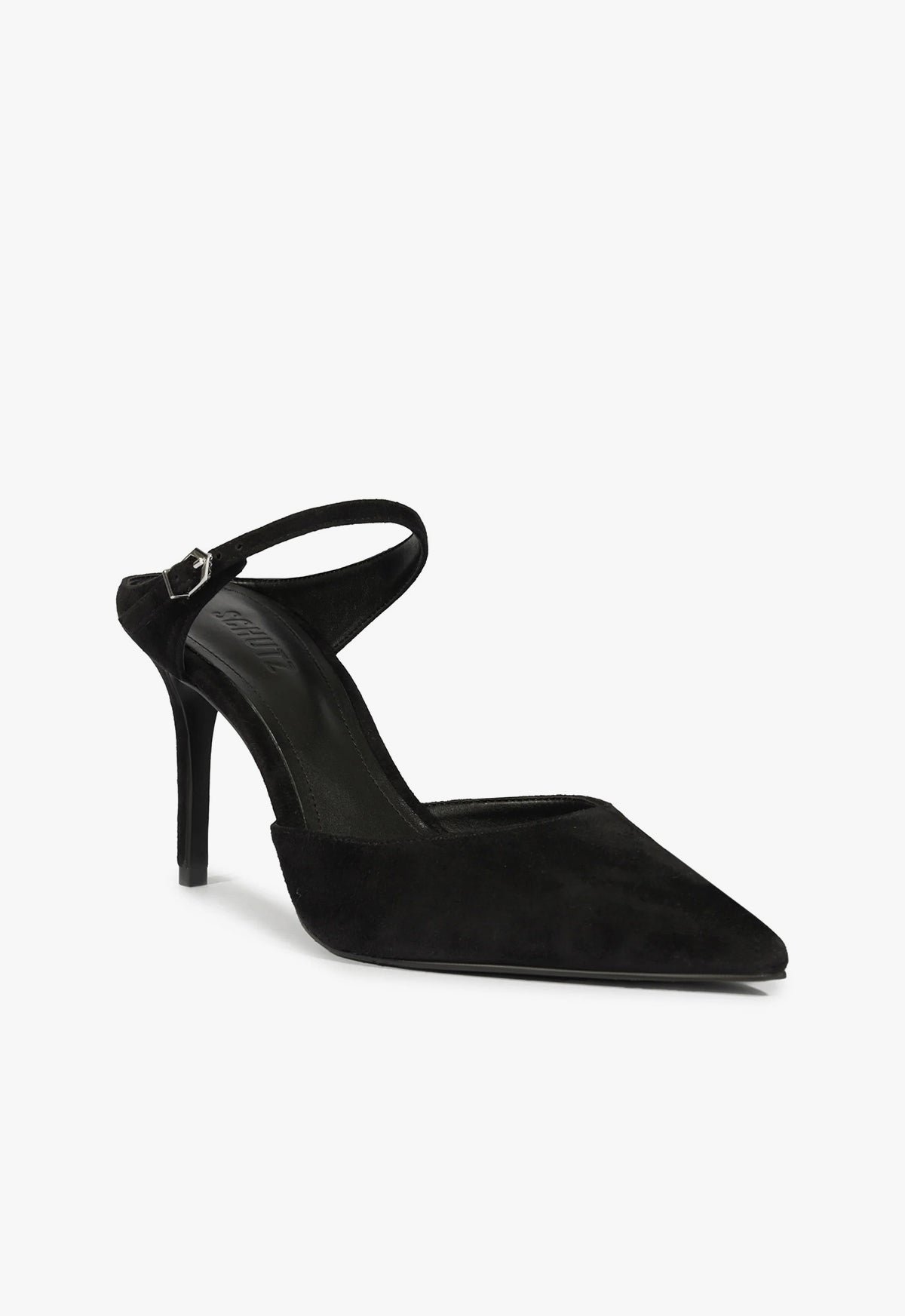 Laura Mid Stiletto Black Pump