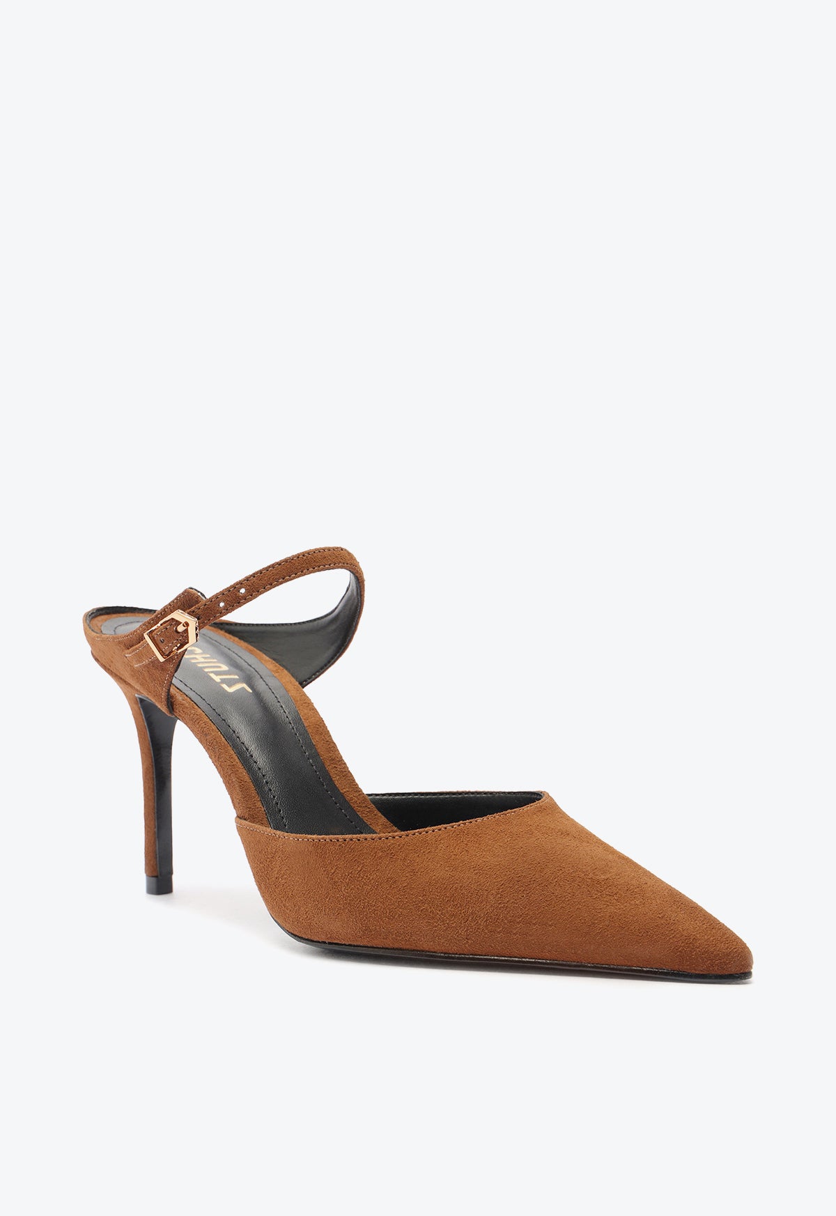 Laura Mid Stiletto Caramel Pump