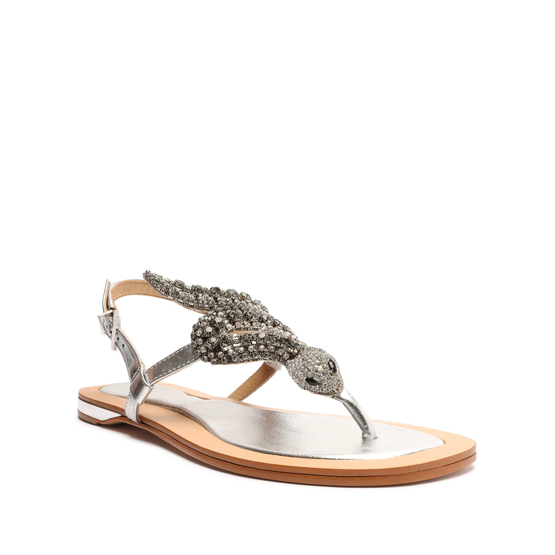 Shantie Metallic Leather Sandal