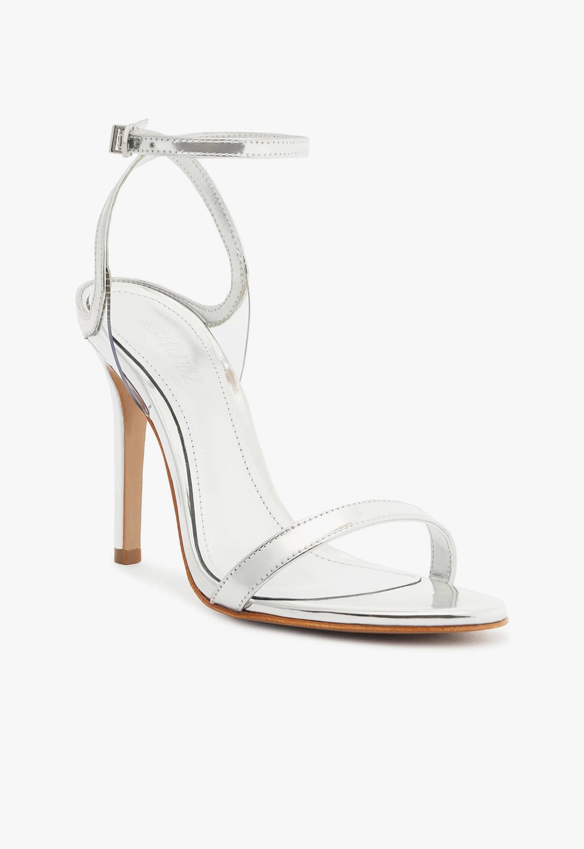 Skye Vinyl & Specchio Leather Sandal