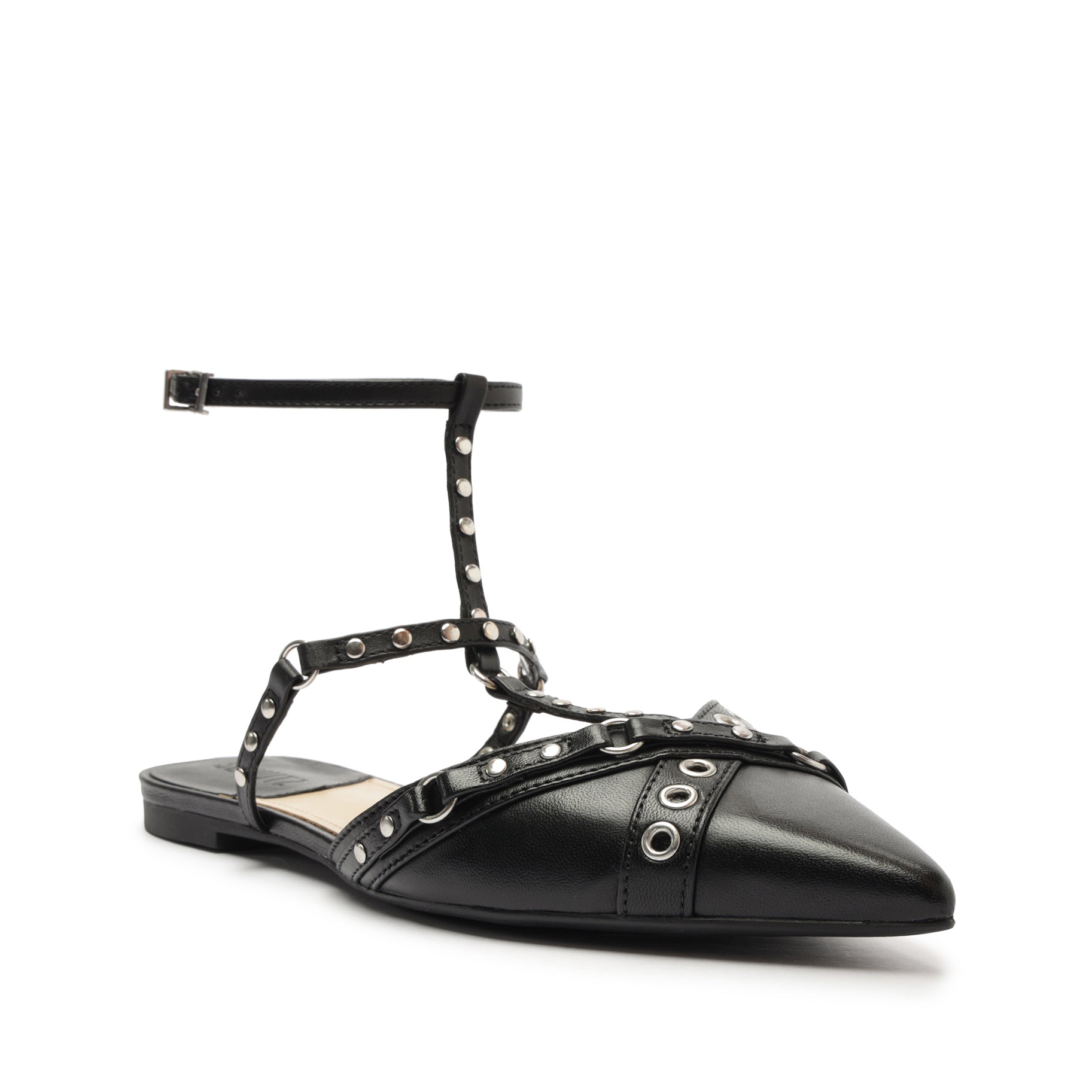 Venizia Nappa Leather Flat