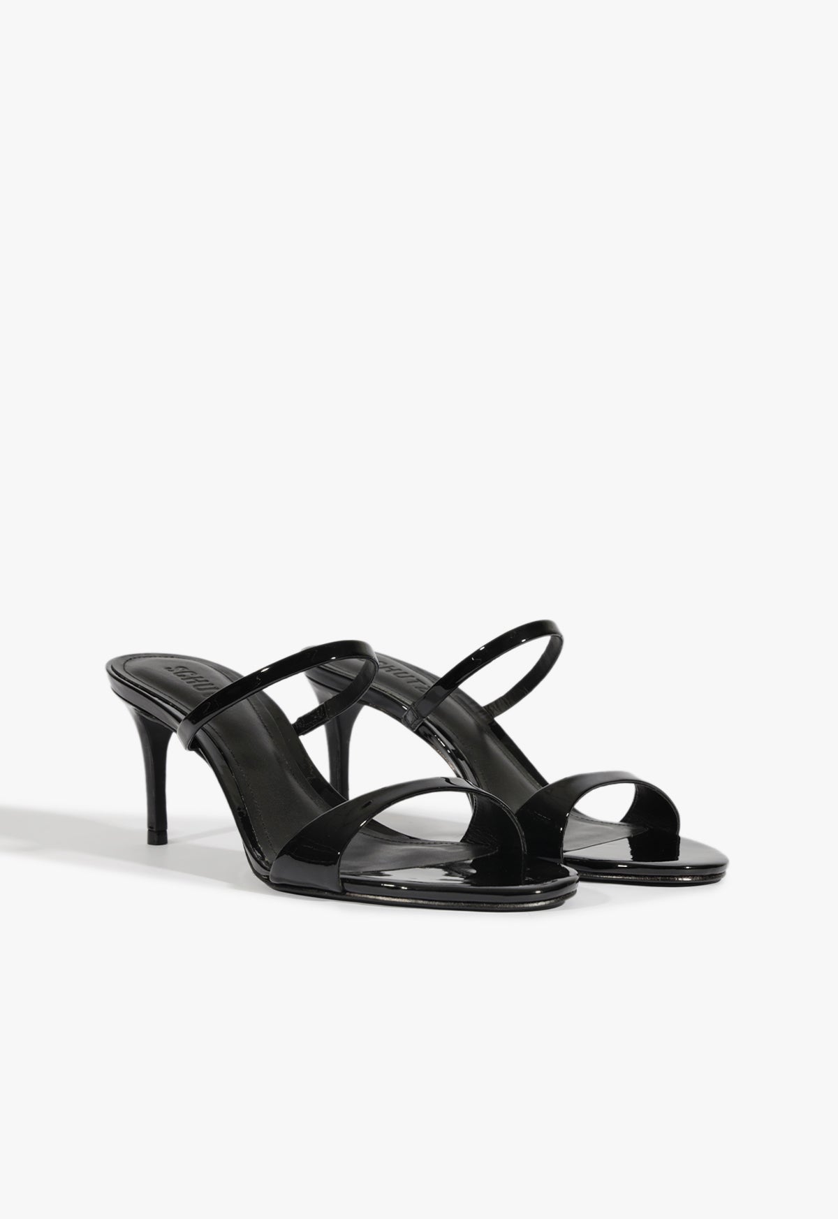 Jessica Mid Mule Patent Sandal