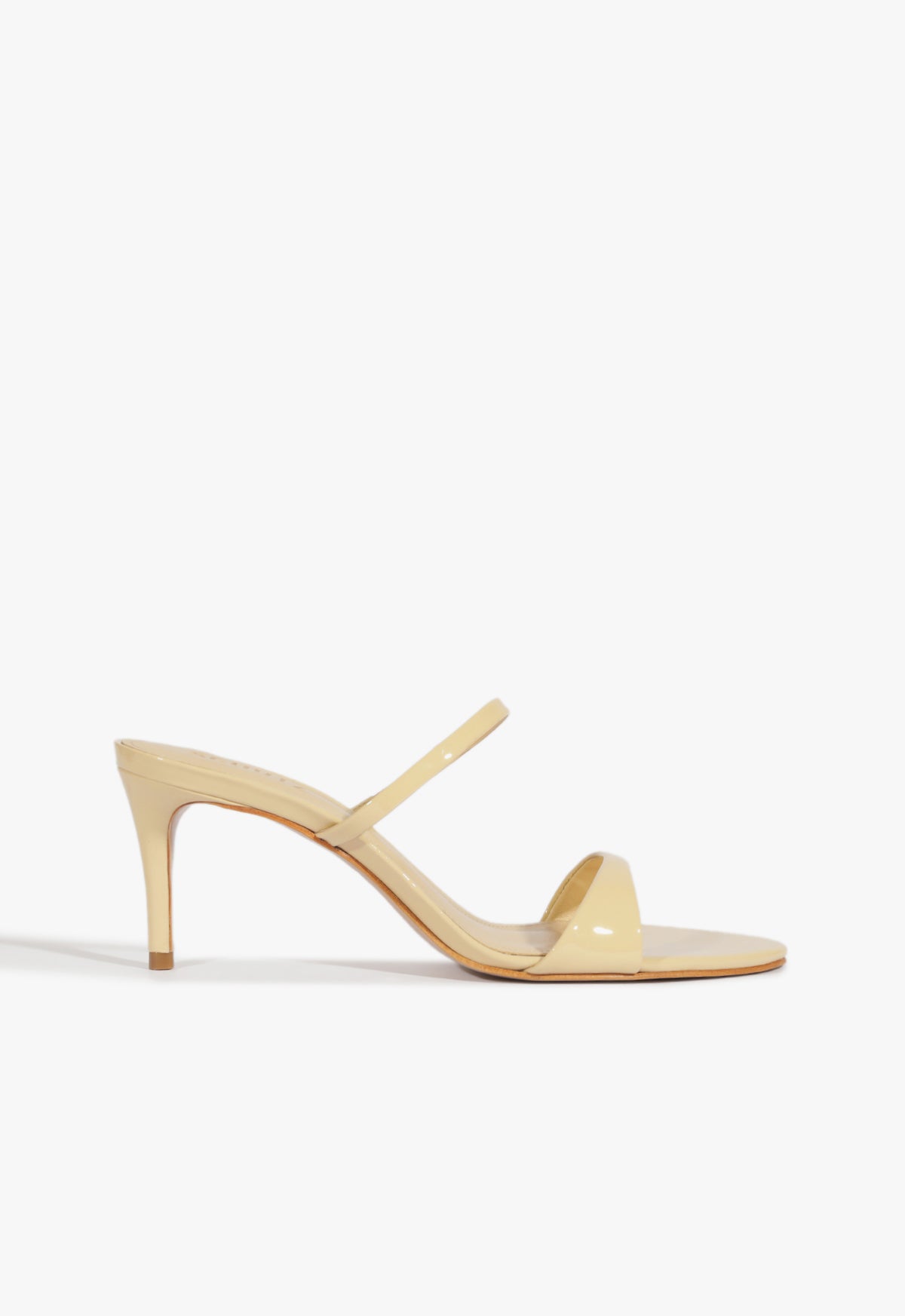 Jessica Mid Mule Patent Sandal