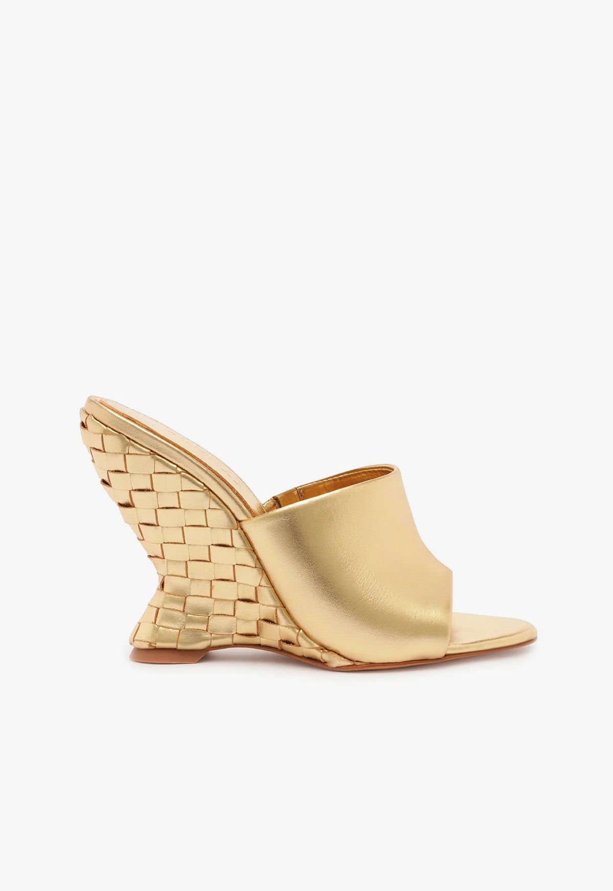 Aprill Woven Leather Sandal