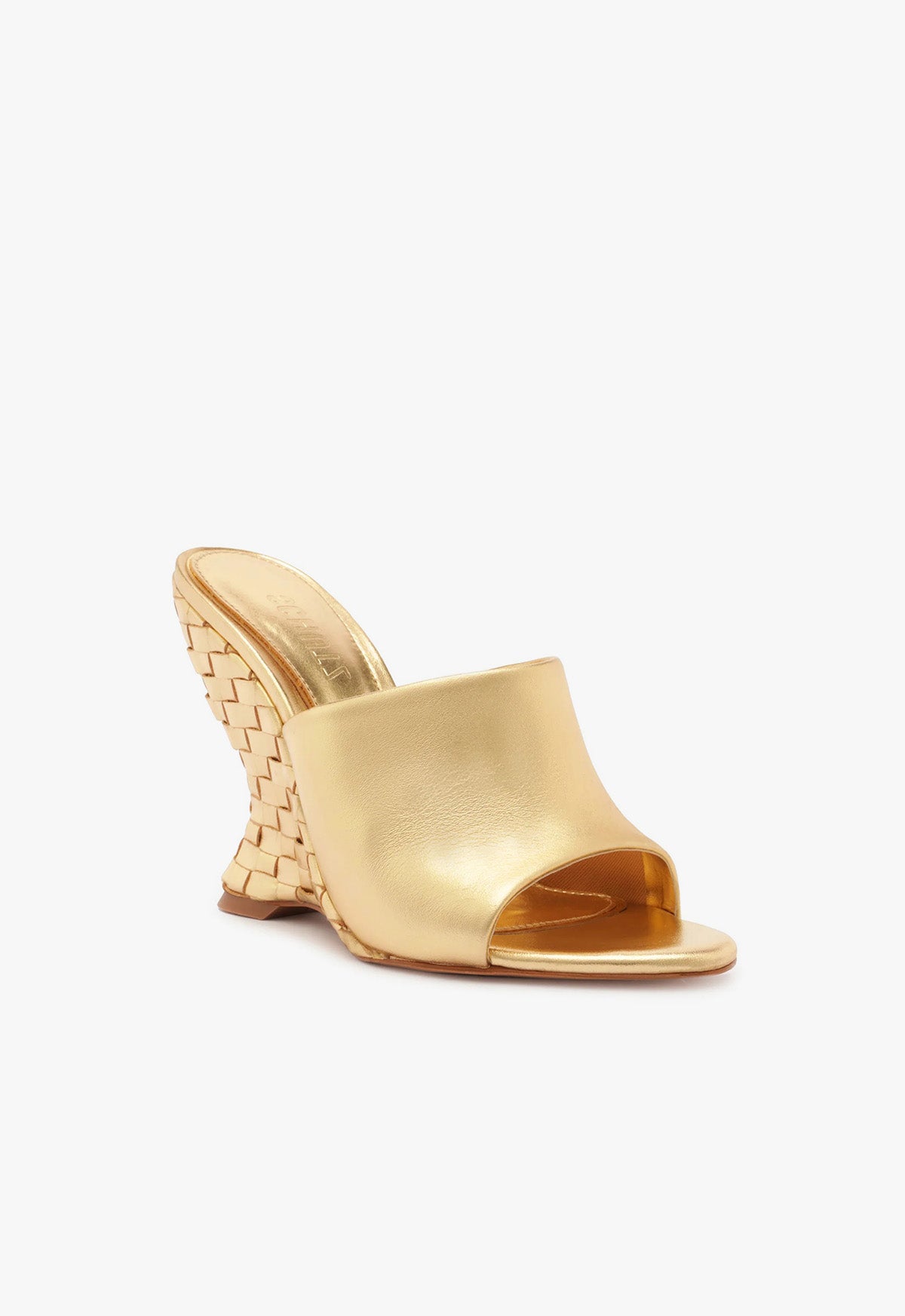 Aprill Woven Leather Sandal