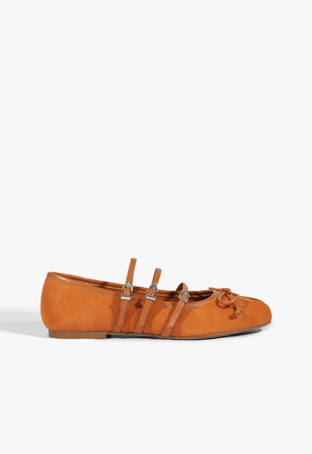 Arissa Brown Suede Ballet Flat