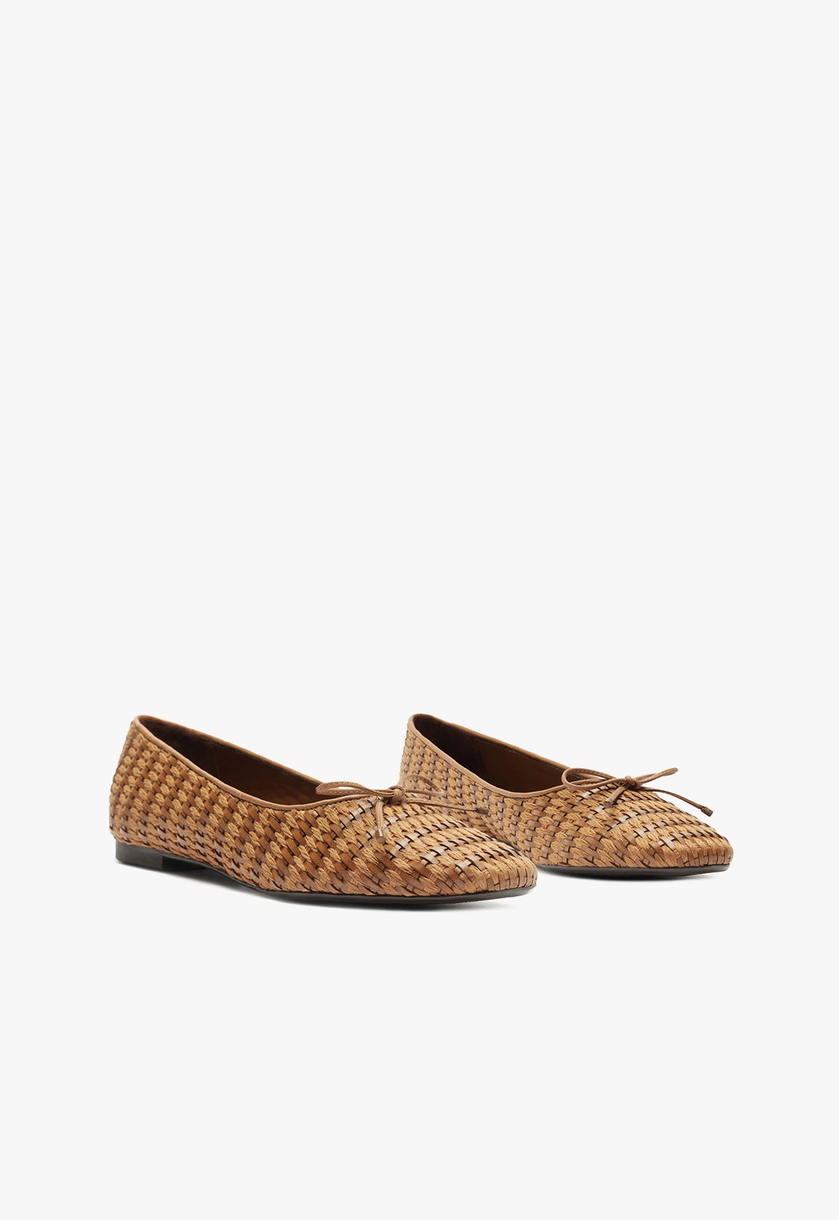 Arissa Straw Ballet Flat