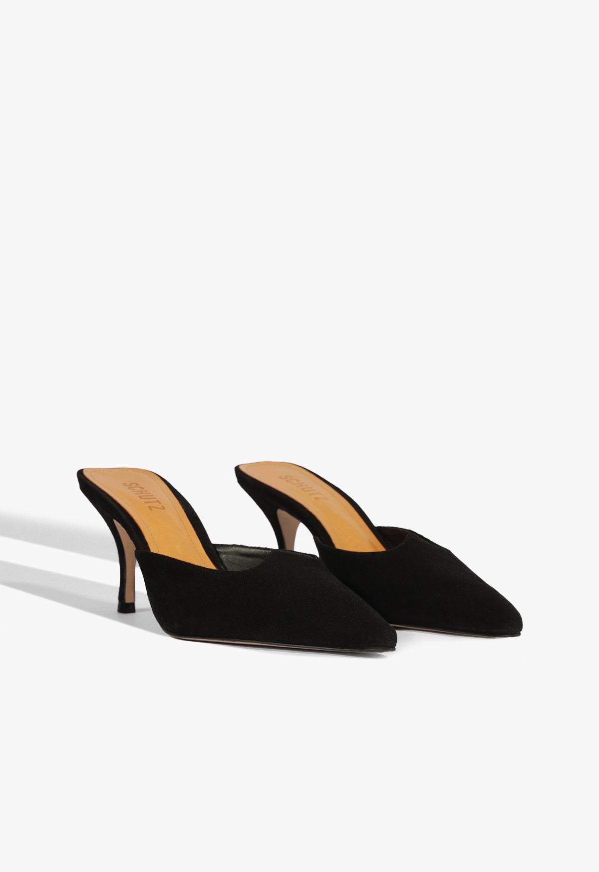Buffy Mid Stiletto Black Pump