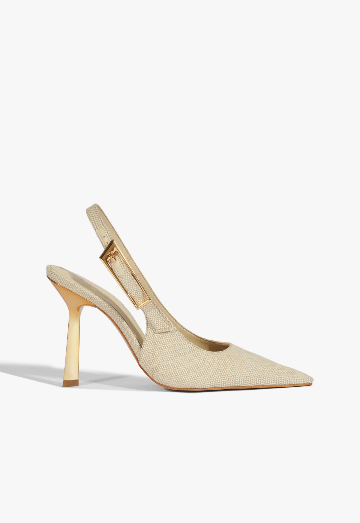 Ciara High Stiletto Beige Pump