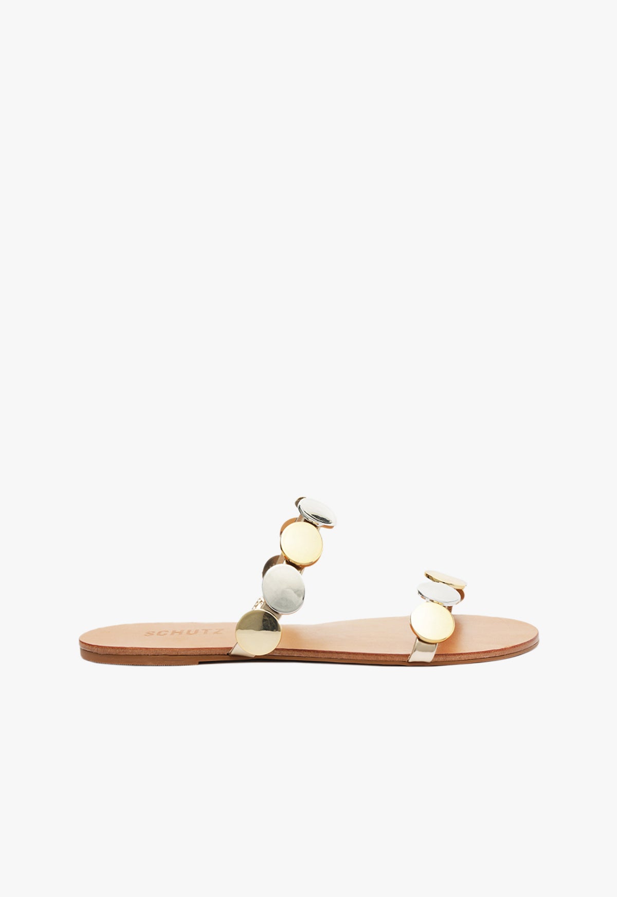 Acacia Platina Leather Sandal