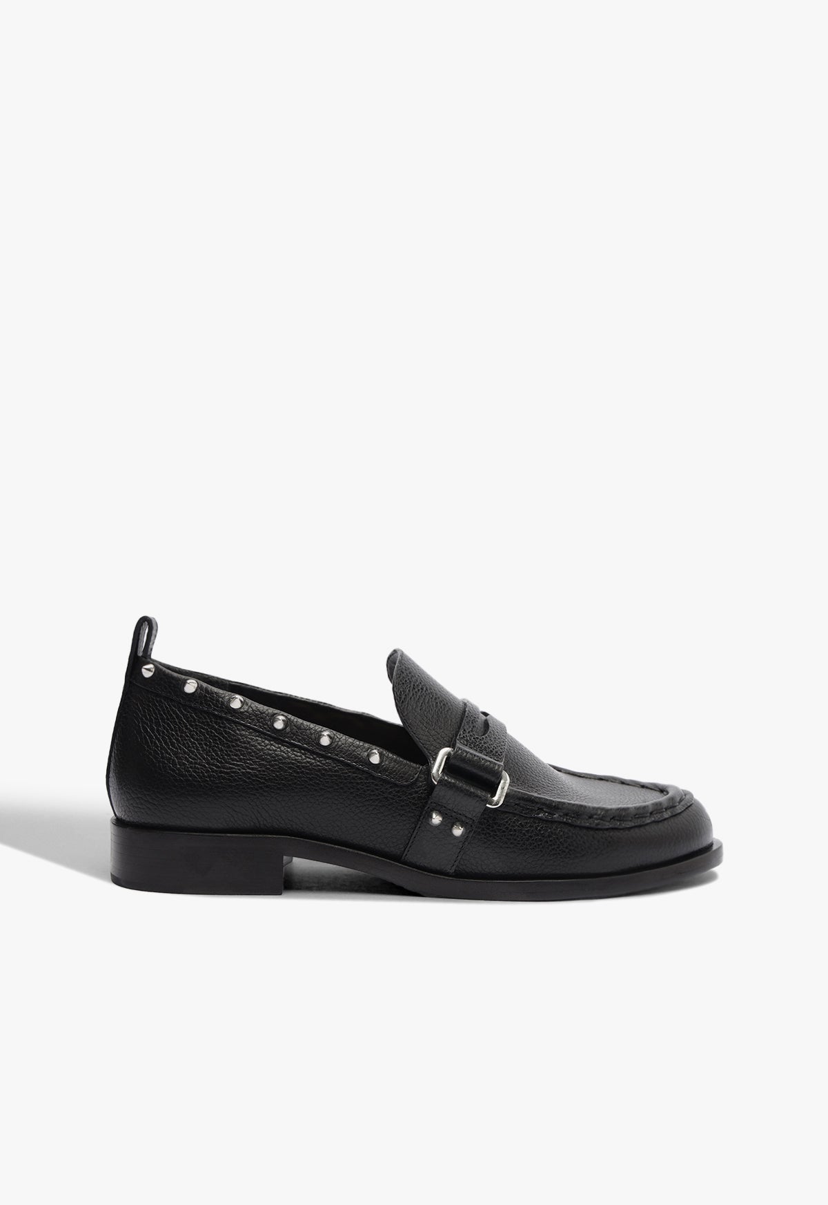 Elliot Leather Flat
